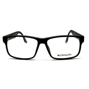 DRAGON 2208 BLACK DESIGNER EYEGLASSES 58-15-140